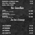 Menu Bella montana Fes June 2023 564509